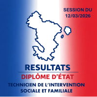 Résultats – Diplôme d'État de Technicien de l'Intervention Sociale et Familiale | Session 2026