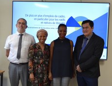 Conférence de presse sur l'emploi des cadres à Mayotte