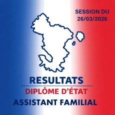 Résultats – Diplôme d'État d'Assistant Familial | Session 2026